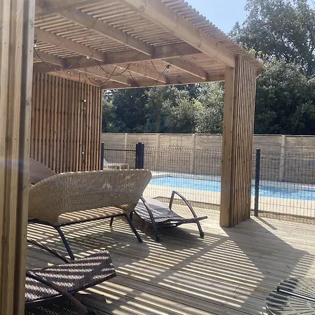 Nyaraló Avec Piscine Chauffee Proche Plage, Wifi, Billard Et Garage A - Fr-1-22-333